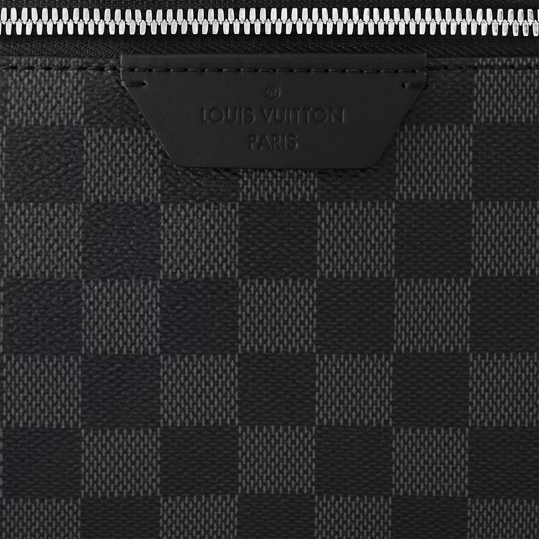 Túi Louis Vuitton Discovery Backpack Pm Damier Graphite Nam Đen